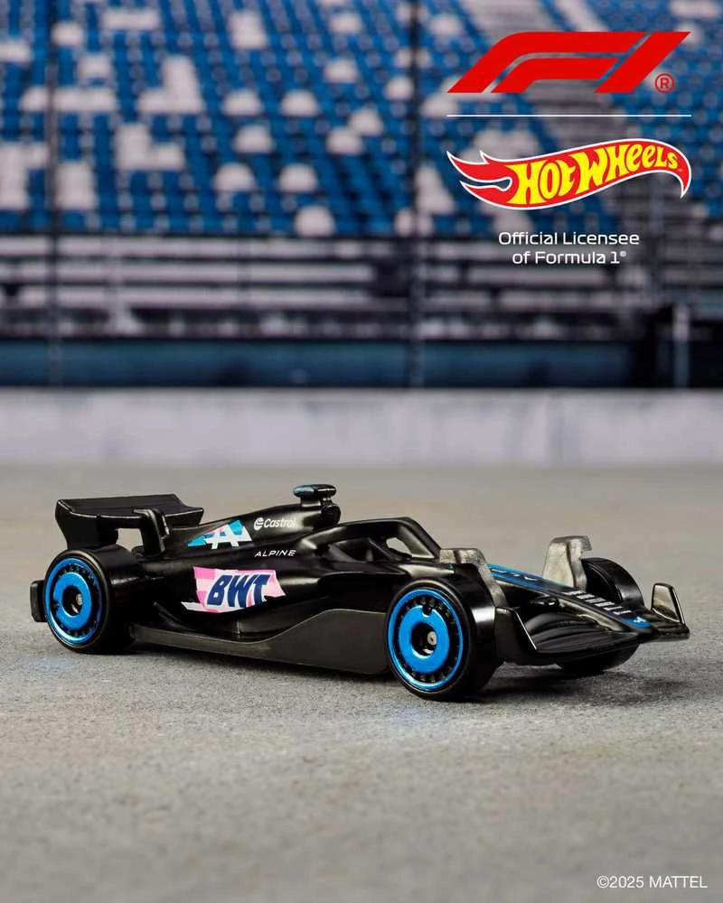 Mattel HOT WHEELS penkių F-1 automodeliukų rinkinys (JGF58)