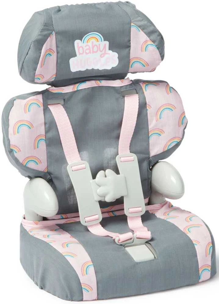 Casdon Baby Huggles Automobilinė kėdutė lėlei, pilkos spalvos