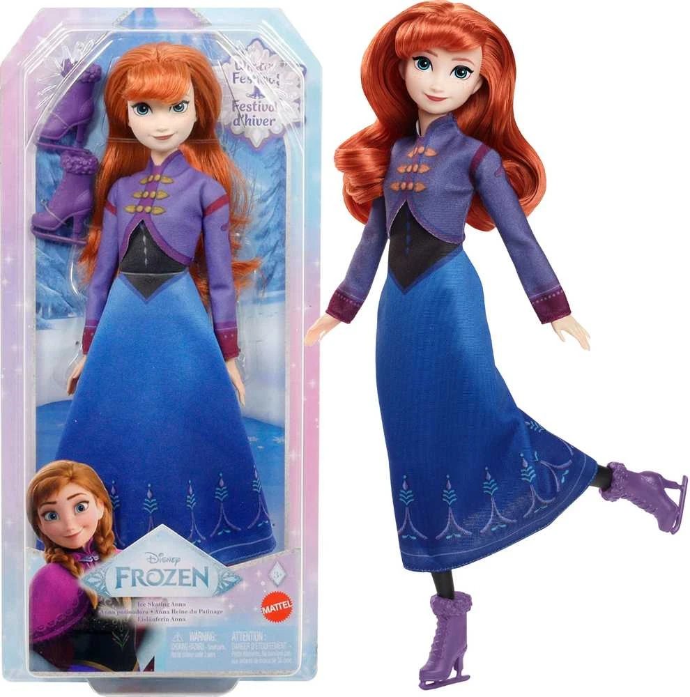 Mattel DISNEY FROZEN ledo čiuožėja Ana (JBG54)
