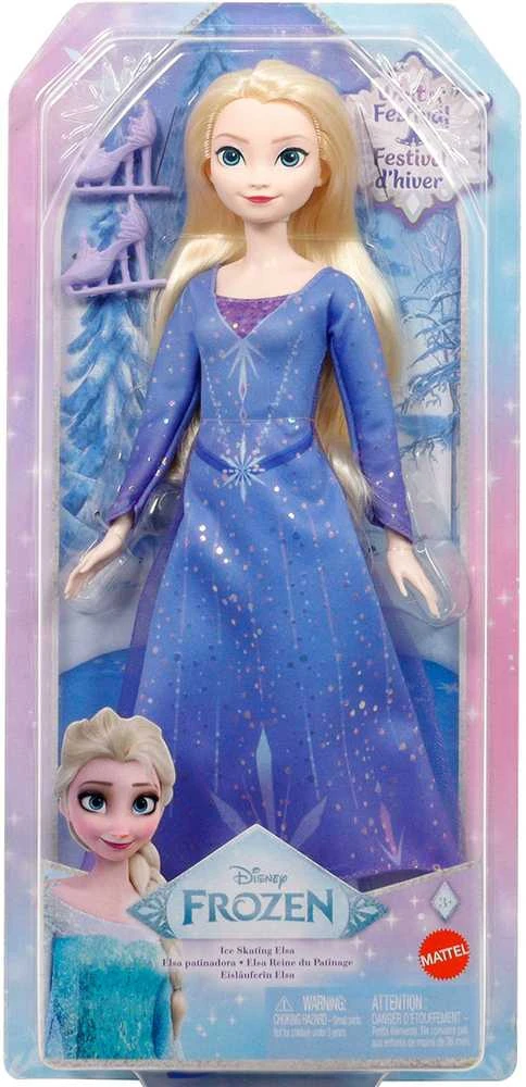 Mattel DISNEY FROZEN ledo čiuožėja Elza (JBG53)