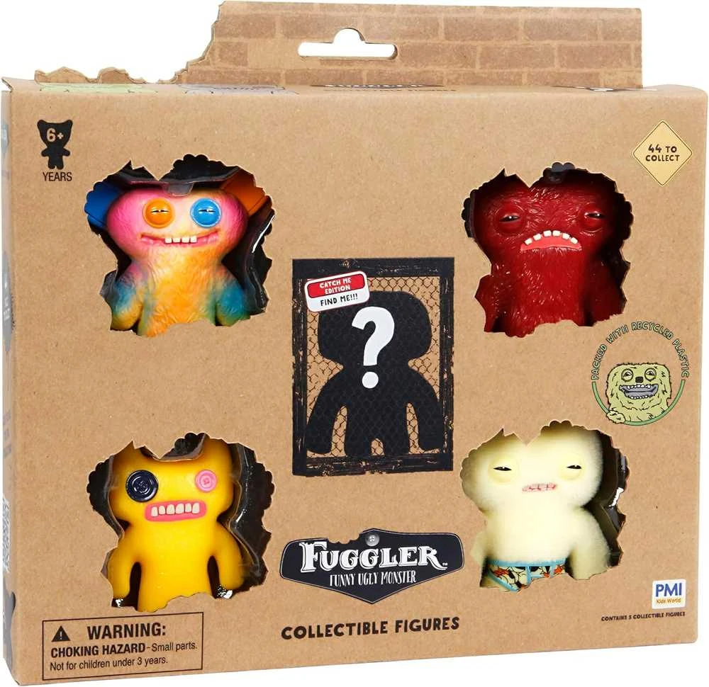 FUGGLER Figūrėlės, 5 vnt., 6 cm