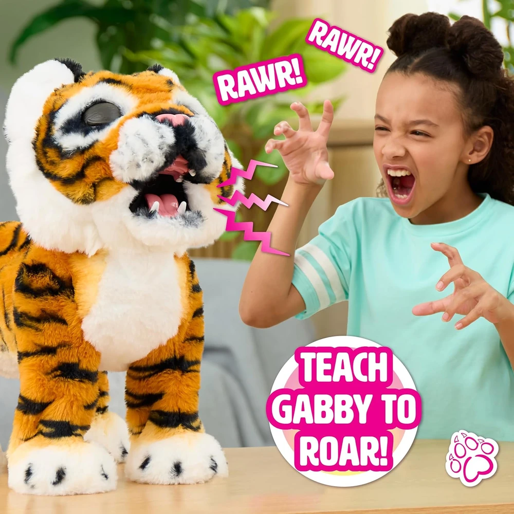 Hasbro Furreal - Gabby Augantis ir riaumojantis tigras (272-28204)