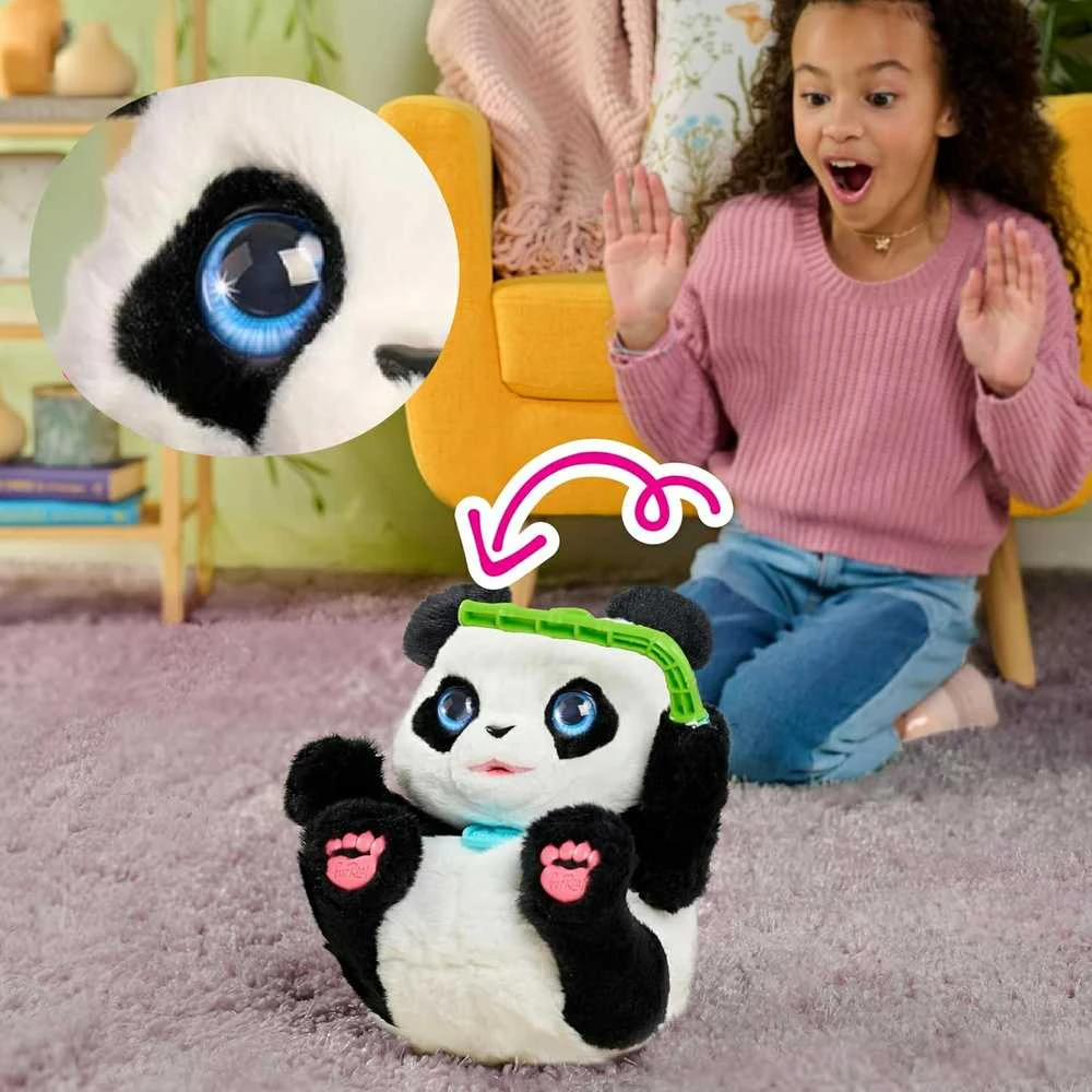 Interaktyvi pliušinė panda Hasbro FurReal Coco The Tumbling Panda
