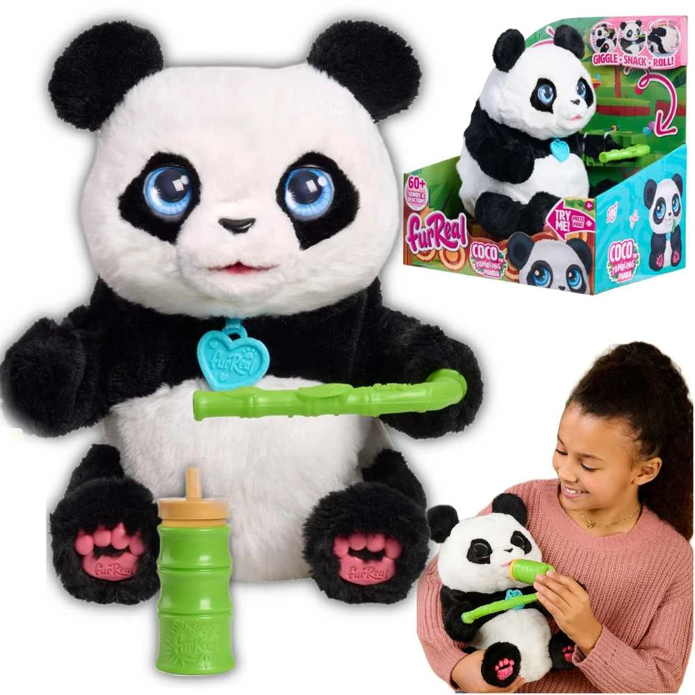 Interaktyvi pliušinė panda Hasbro FurReal Coco The Tumbling Panda