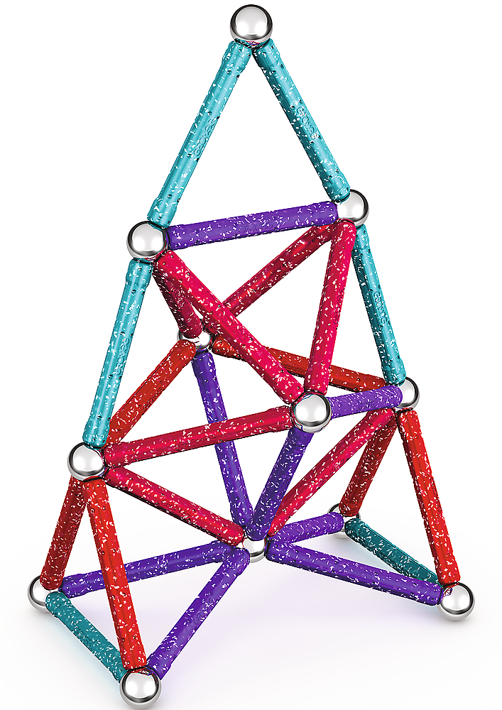 Geomag Magnetinis konstruktorius - Blizgantys paneliai (22 vnt.)
