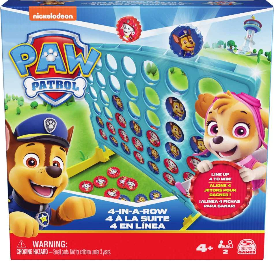 Spin Master SPIN Žaidimas PAW PATROL 4 W RZEDZIE 6067830 PUD5