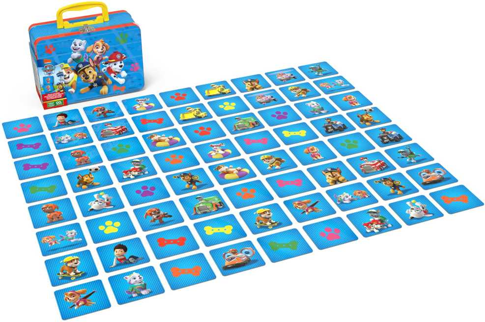 Spin Master SPINMASTER GAMES atminties žaidimas Paw Patrol, 6066827