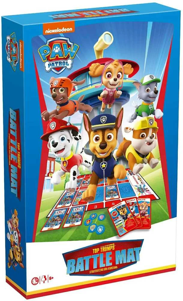 Winning Moves Pergalingi judesiai Top Trumps Battle Mat Psi Patrol