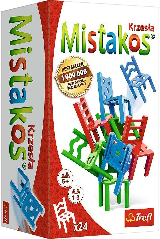 Trefl Stalo žaidimas Mistakos 24 kėdės