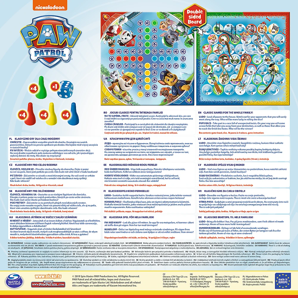 TREFL PAW PATROL 2 viename žaidimas „Šuniukai-patruliai“