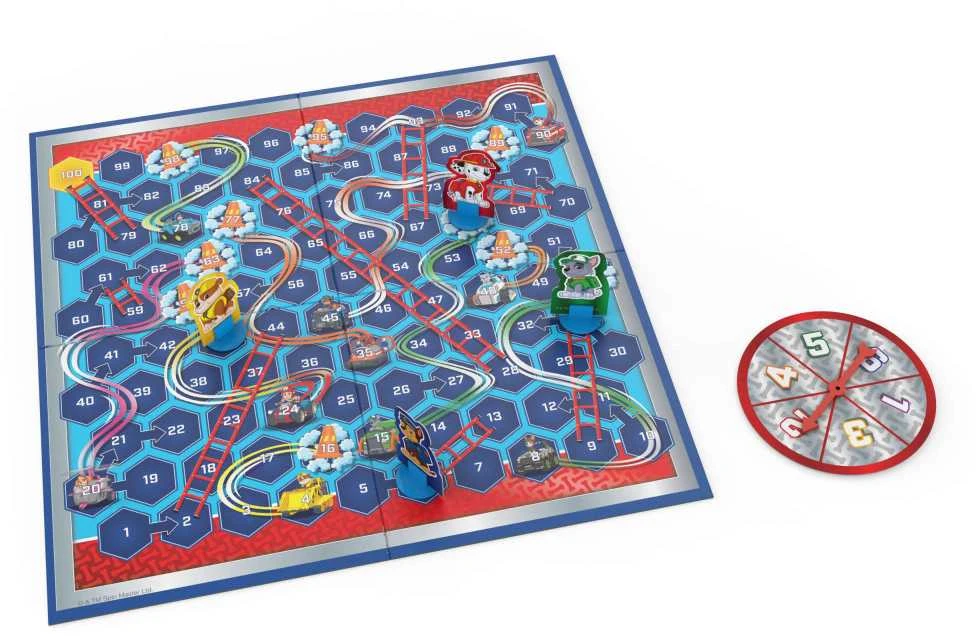 Spin Master Žaidimas Paw Patrol Pups 'n Ladders Puppies Snakes and Puppies, EN