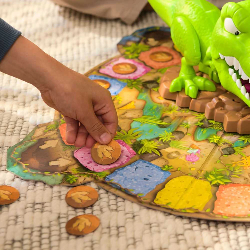 Spin Master SPINMASTER GAMES žaidimas Snack O Saurus Rex, 6070778