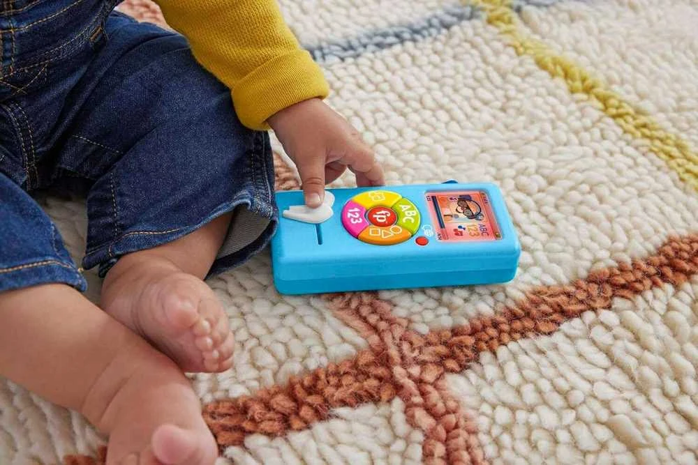 Mattel Interaktyvus muzikinis Fisher Price grotuvas 123