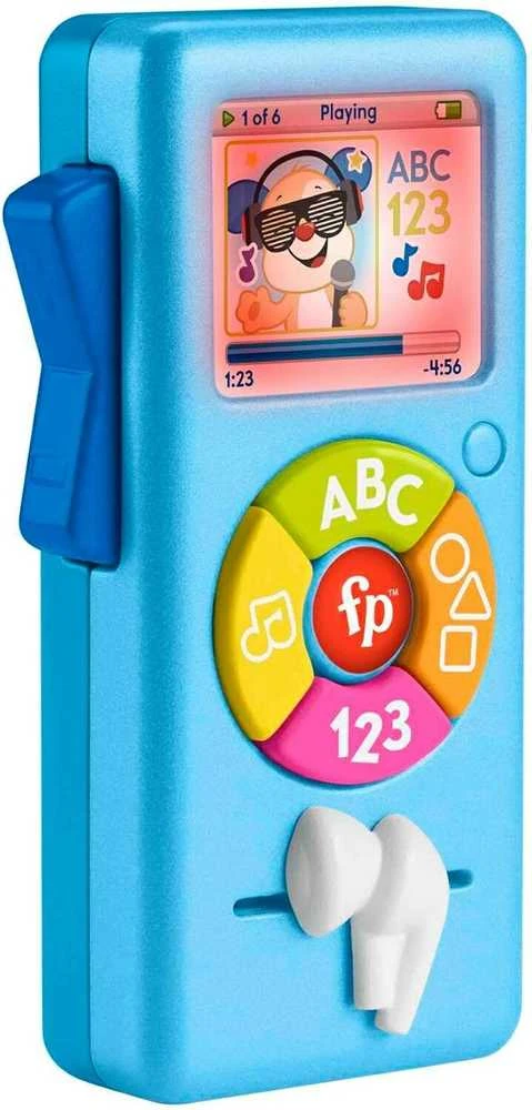 Mattel Interaktyvus muzikinis Fisher Price grotuvas 123