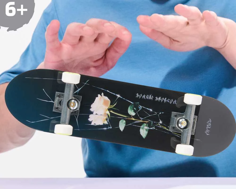 Tech Deck „April Mazi“ riedlentė su rankenomis, 27 cm, Tech lenta