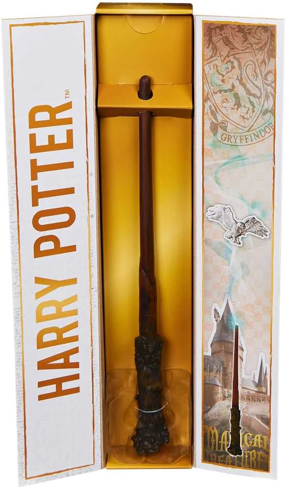 Spin Master Harry Potter Hario stebuklingų būtybių kolekcinė stebuklinga lazdelė + priedai