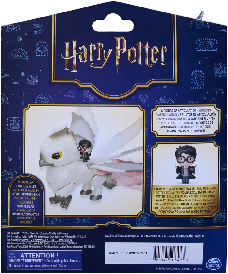 Harry Potter rinkinys figūrėlė Hardodziob mini ir Harry Potter
