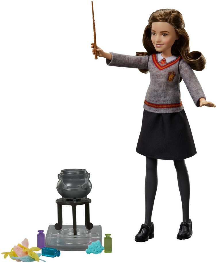 Harry Potter Hermiona Granger lėlė su priedais Polisulčių mikstūros rinkinys