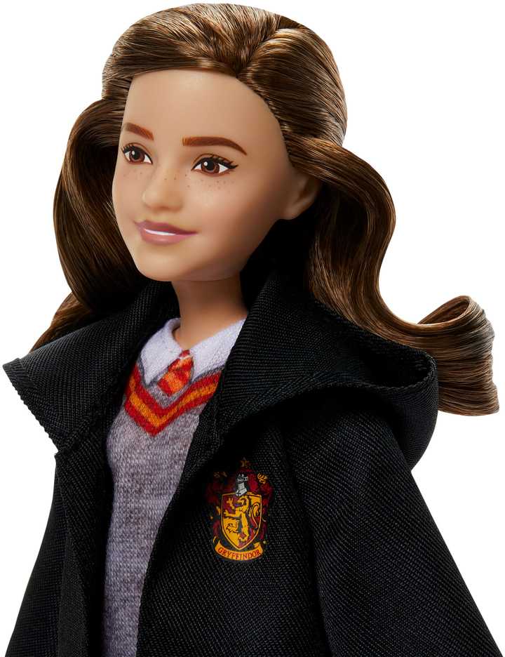 Harry Potter Hermiona Įkyrėlė lėlė kostiume su lazdele