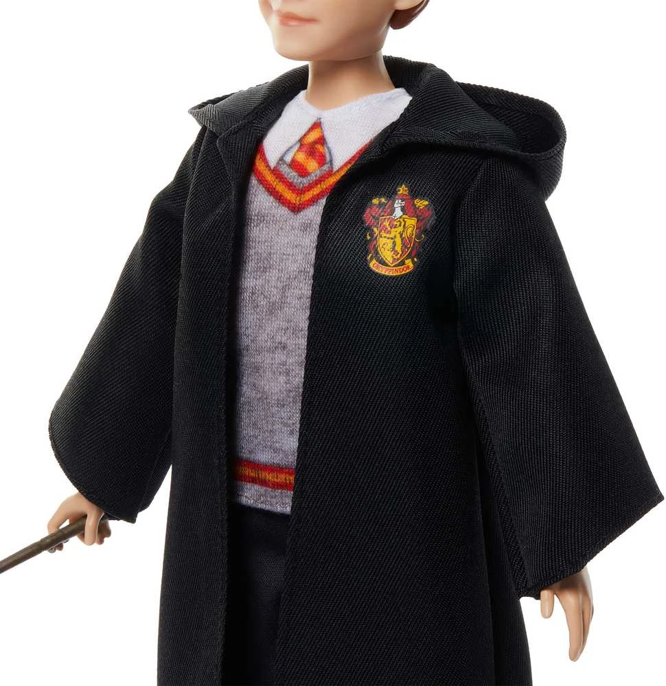 Mattel Harry Potter Rono Vizlio lėlė su kostiumu ir lazdele