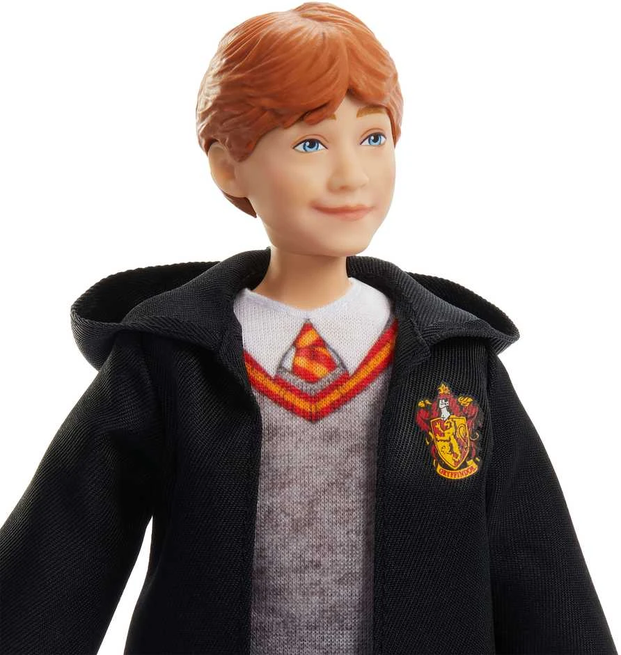 Mattel Harry Potter Rono Vizlio lėlė su kostiumu ir lazdele