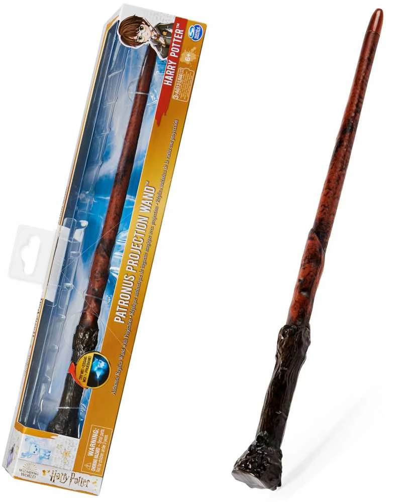 Magic Hario Poterio stebuklingos lazdelės projektorius Patronus 32 cm