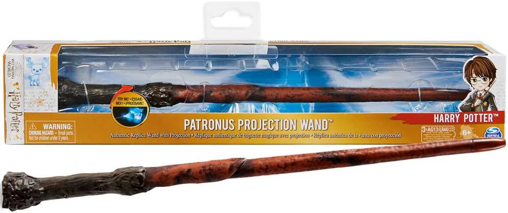 Magic Hario Poterio stebuklingos lazdelės projektorius Patronus 32 cm