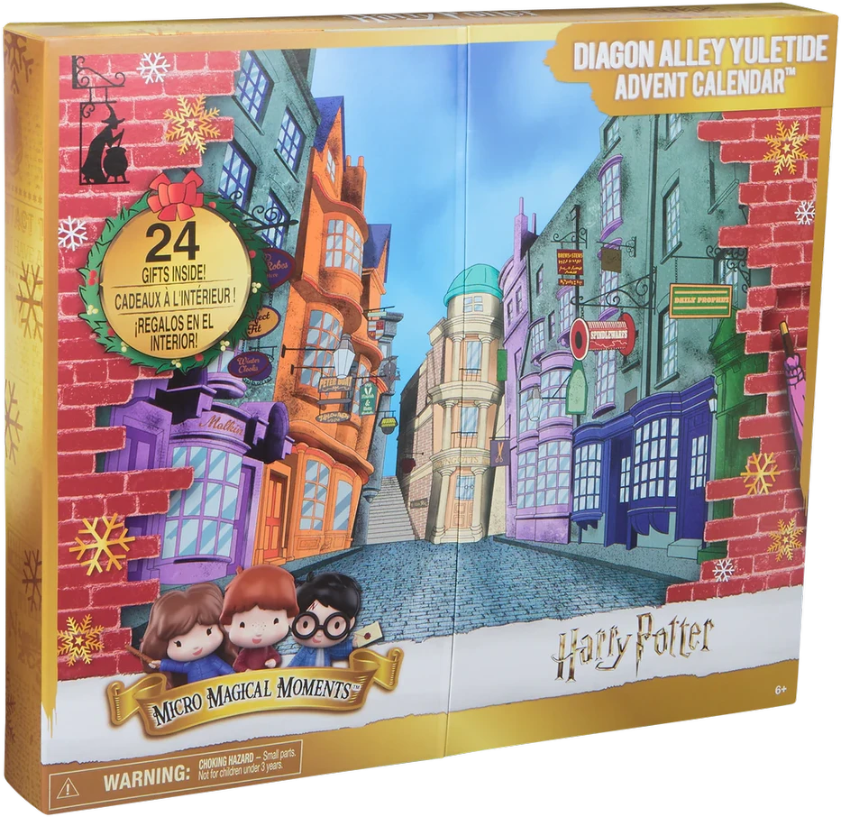 Harry Potter Diagon Alley advento kalendoriaus pakuotė