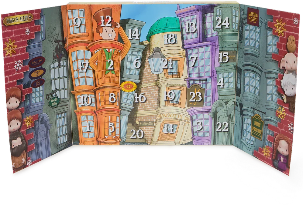 „Harry Potter Micro Magical Moments Diagon Alley Yuletide“ Advento kalendorius, 2025 m.