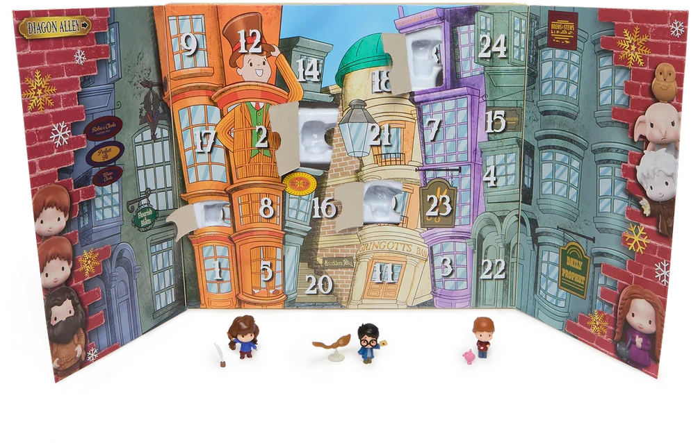 „Harry Potter Micro Magical Moments Diagon Alley Yuletide“ Advento kalendorius, 2025 m.