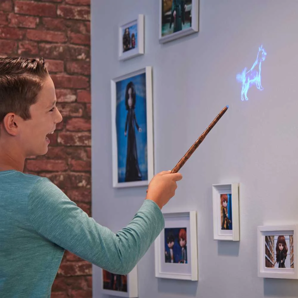 Harry Potter Ron Weasley Magic Wand Patronus projektorius 32 cm