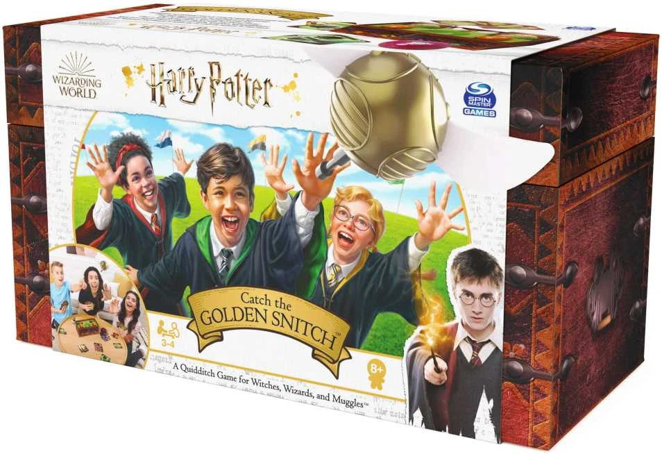 Harry Potter Haris Poteris: Pagauk auksinį Snitchą! Šeimos kortų žaidimo iššūkis Spin Master
