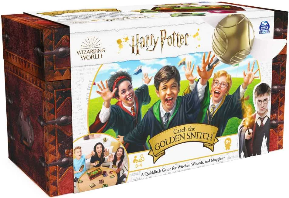 Harry Potter Haris Poteris: Pagauk auksinį Snitchą! Šeimos kortų žaidimo iššūkis Spin Master