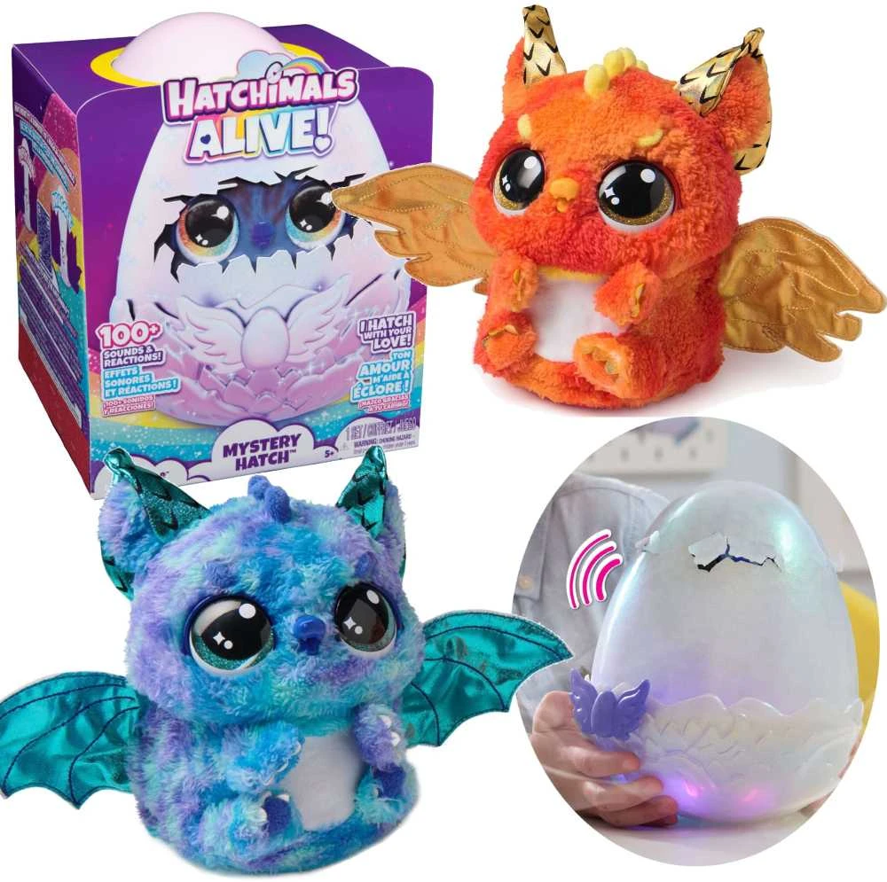 Interaktyvus žaislas HATCHIMALS ,,Alive Draggle"