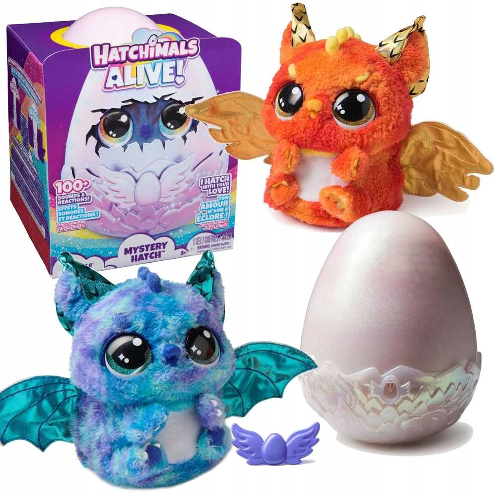 Interaktyvus žaislas HATCHIMALS ,,Alive Draggle"