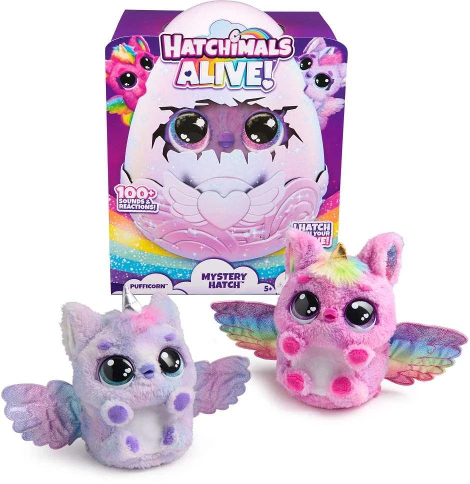 Interaktyvus žaislas HATCHIMALS „Alive Pufficorn“
