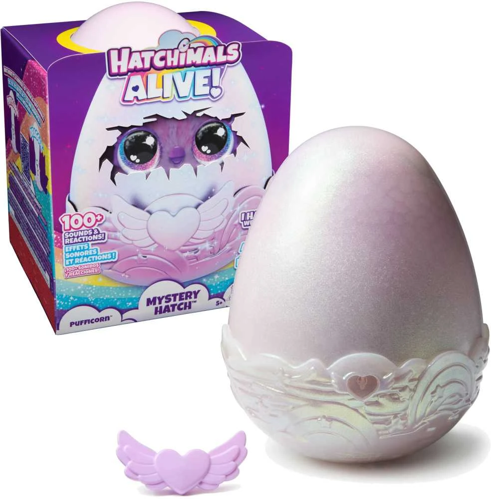 Interaktyvus žaislas HATCHIMALS „Alive Pufficorn“