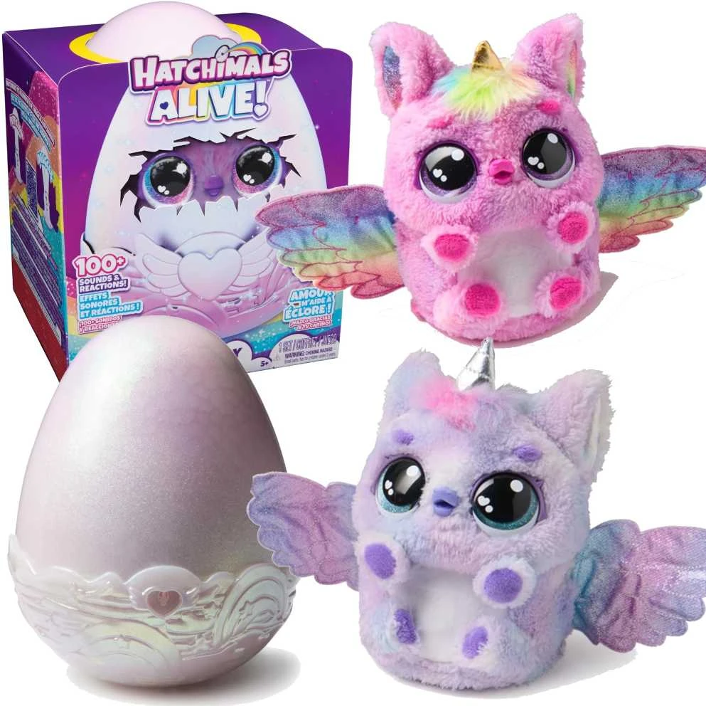 Interaktyvus žaislas HATCHIMALS „Alive Pufficorn“