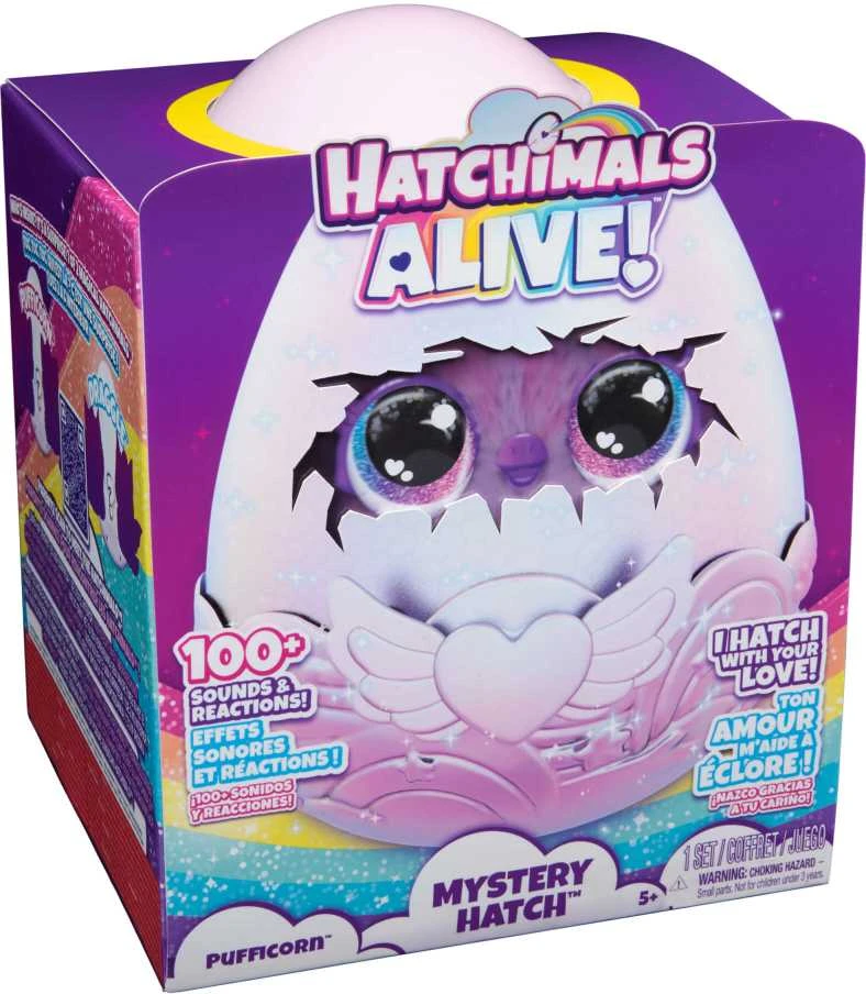 Interaktyvus žaislas HATCHIMALS „Alive Pufficorn“