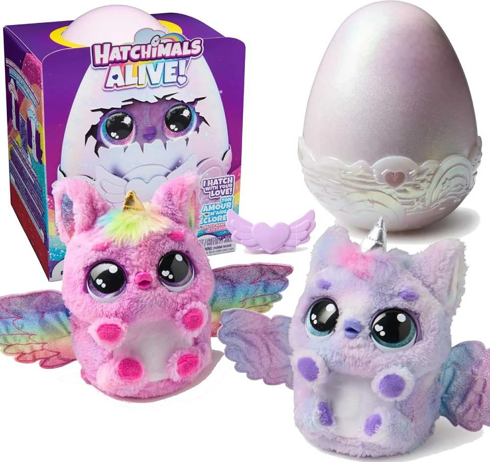 Interaktyvus žaislas HATCHIMALS „Alive Pufficorn“