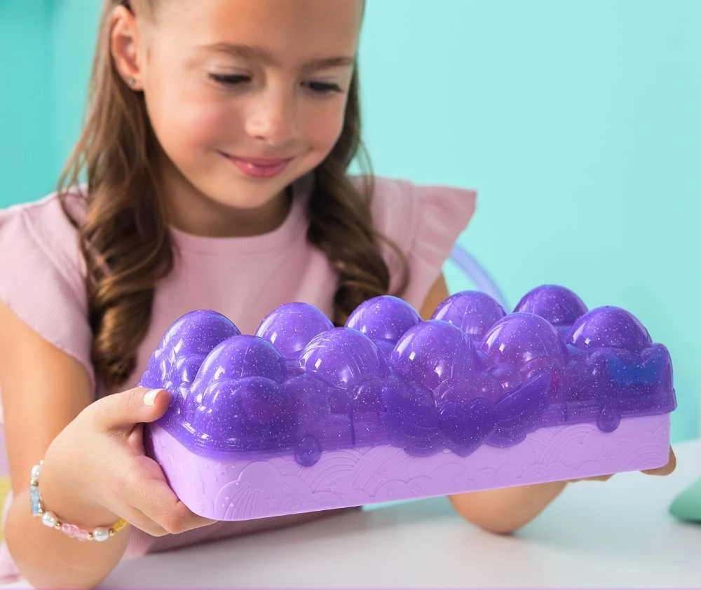 Žaislinių figurėlių rinkinys Hatchimals Alive Neon Rainbow Carton
