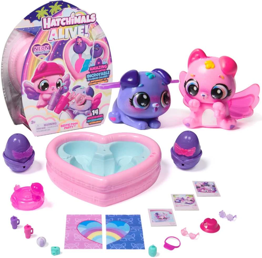 Hatchimals Alive žaidimų rinkinys Bestie Pool Party