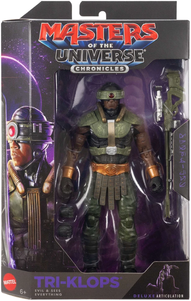 Mattel MOTU FIRST ONES CHRONICLES figūrėlė Tri-Klops (JKJ24)