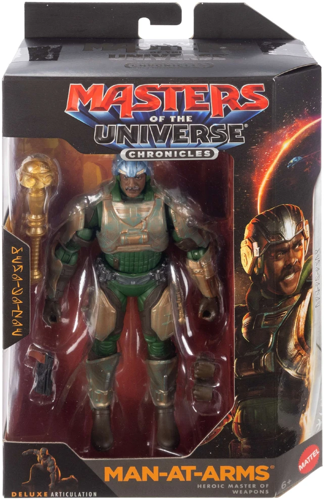 Mattel MOTU FIRST ONES CHRONICLES figūrėlė Man-At-Arms (JKJ25)