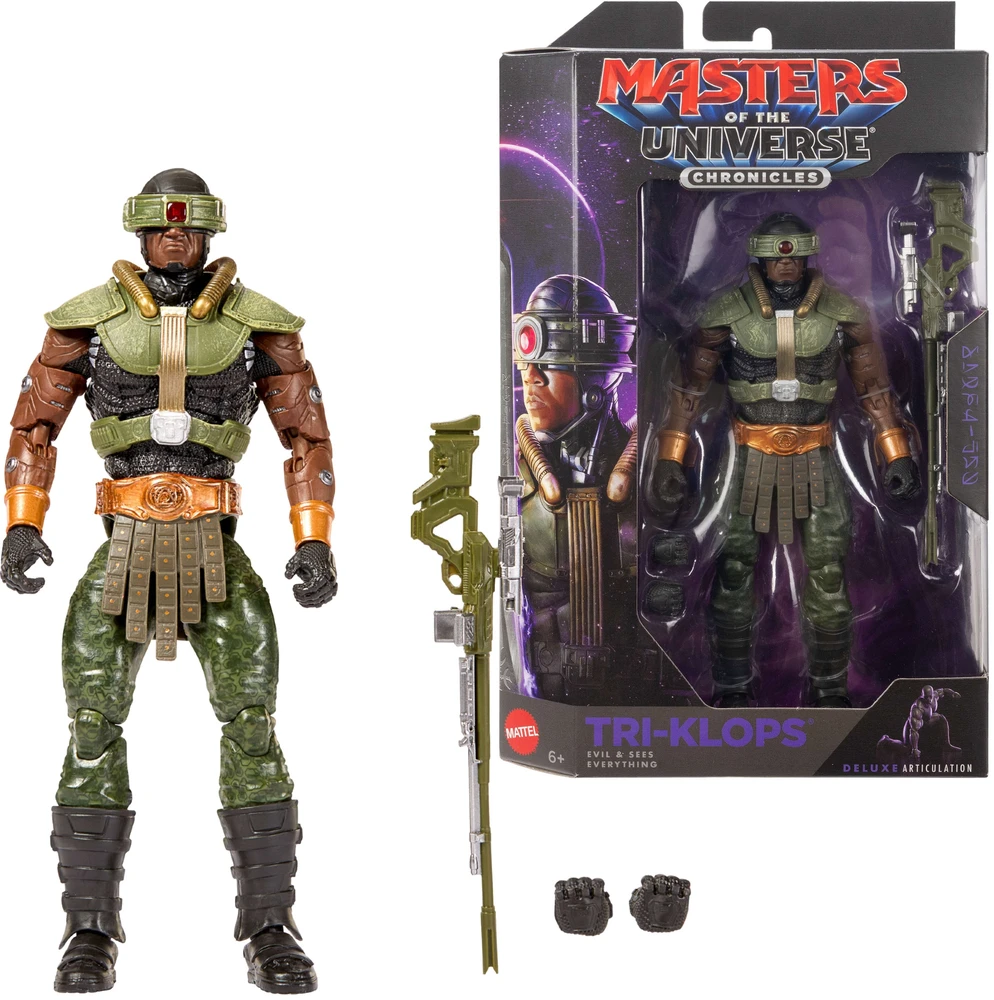 Mattel MOTU FIRST ONES CHRONICLES figūrėlė Tri-Klops (JKJ24)
