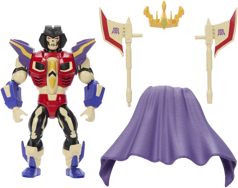 Mattel He-Man Masters of the Universe Origins Scare Glow Figūrėlė Ruchoma Transformers Starscream + priedai