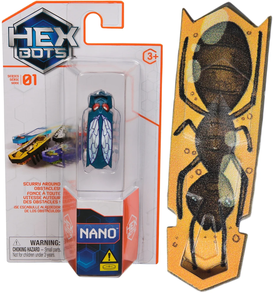 HEX BOTS Interaktyvus nano gyvis