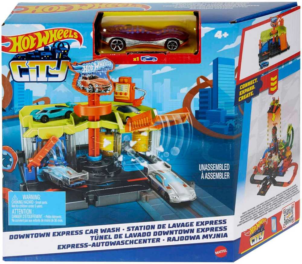 Hot Wheels mietas žaidimo rinkinys „Plovykla" 2022