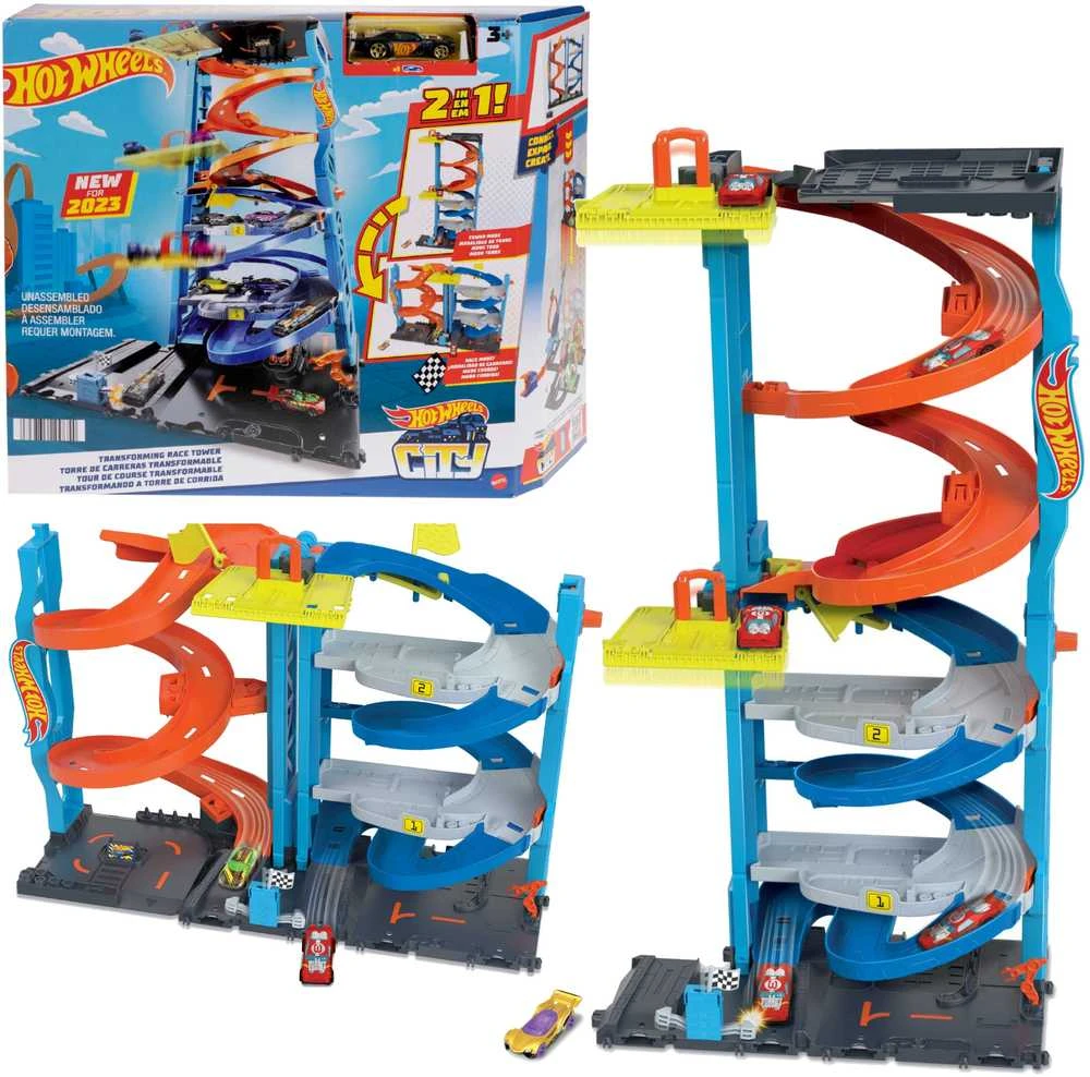 HOT WHEELS Rinkinys „Transformuojamas bokštas“