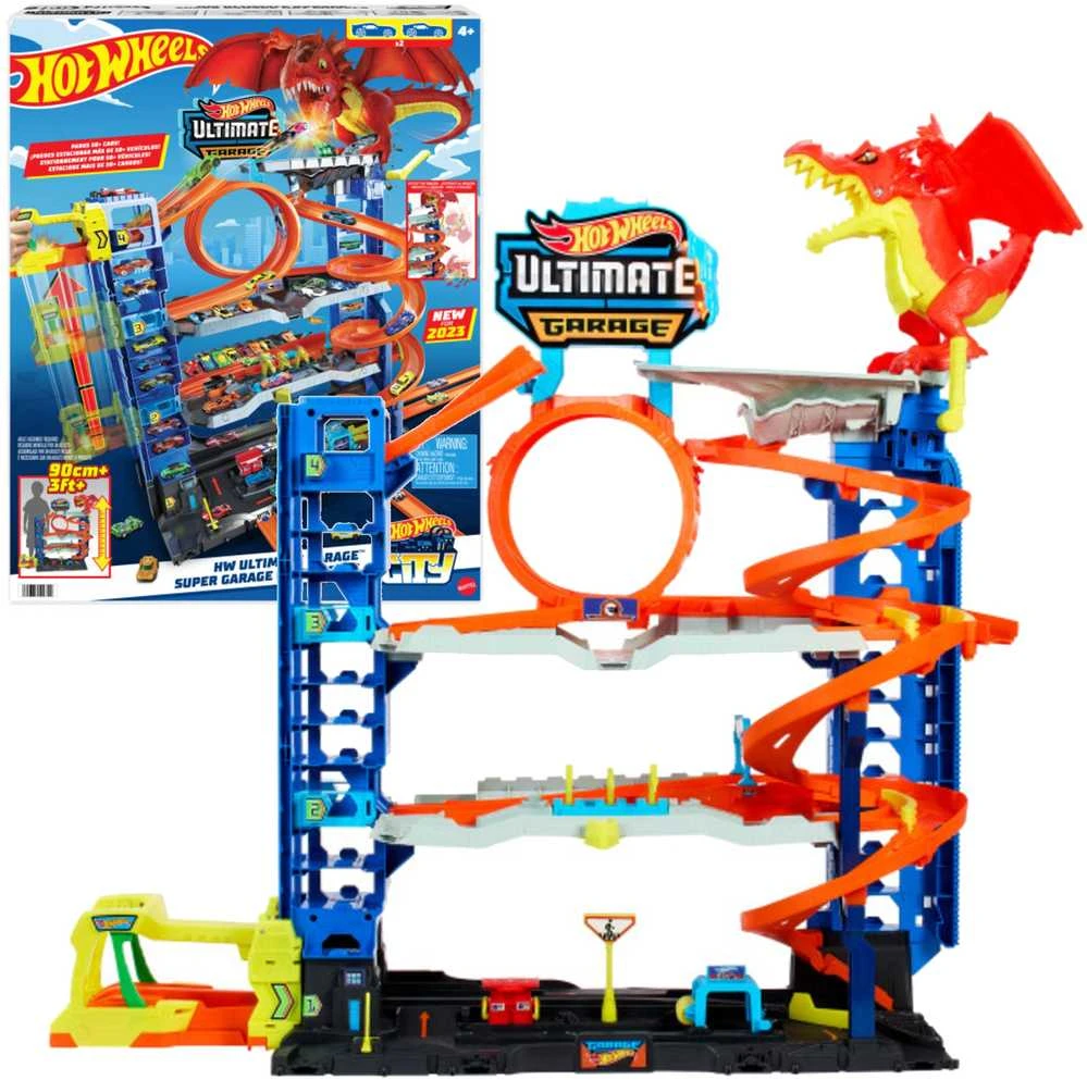 Hot Wheels City žaidimų rinkinys - Didysis garažas